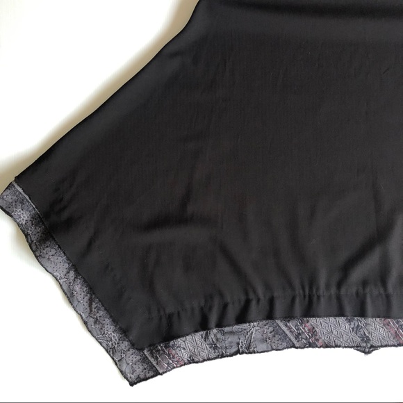 Manque Design Black Skirt A-line Pull-on, pull-off - Picture 9 of 11